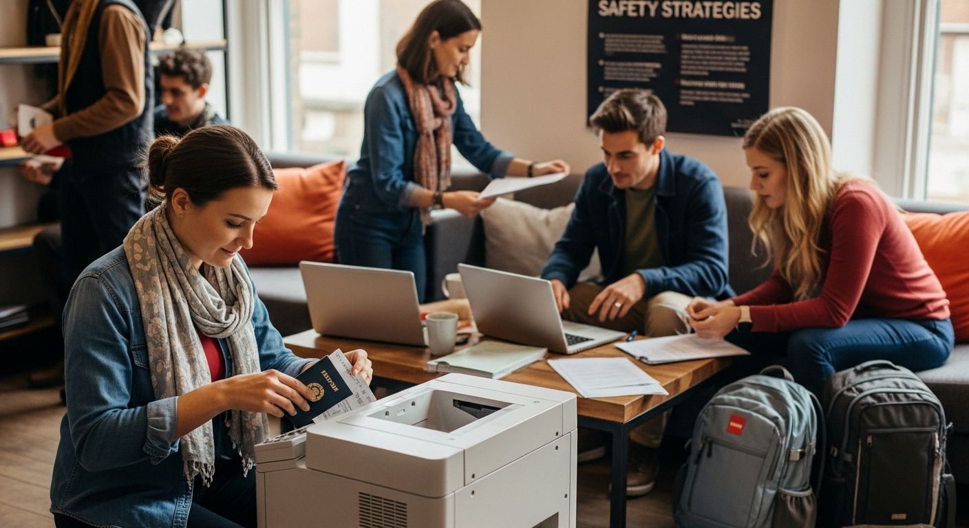 travel safety document preparation