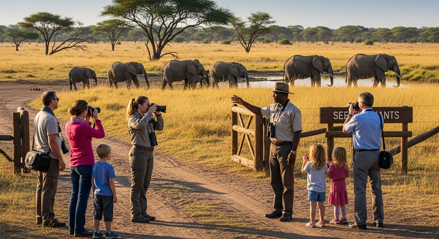 where to see elephants Botswana