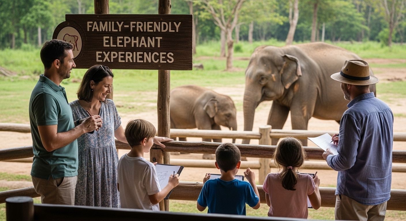 family elephant sanctuary Africa