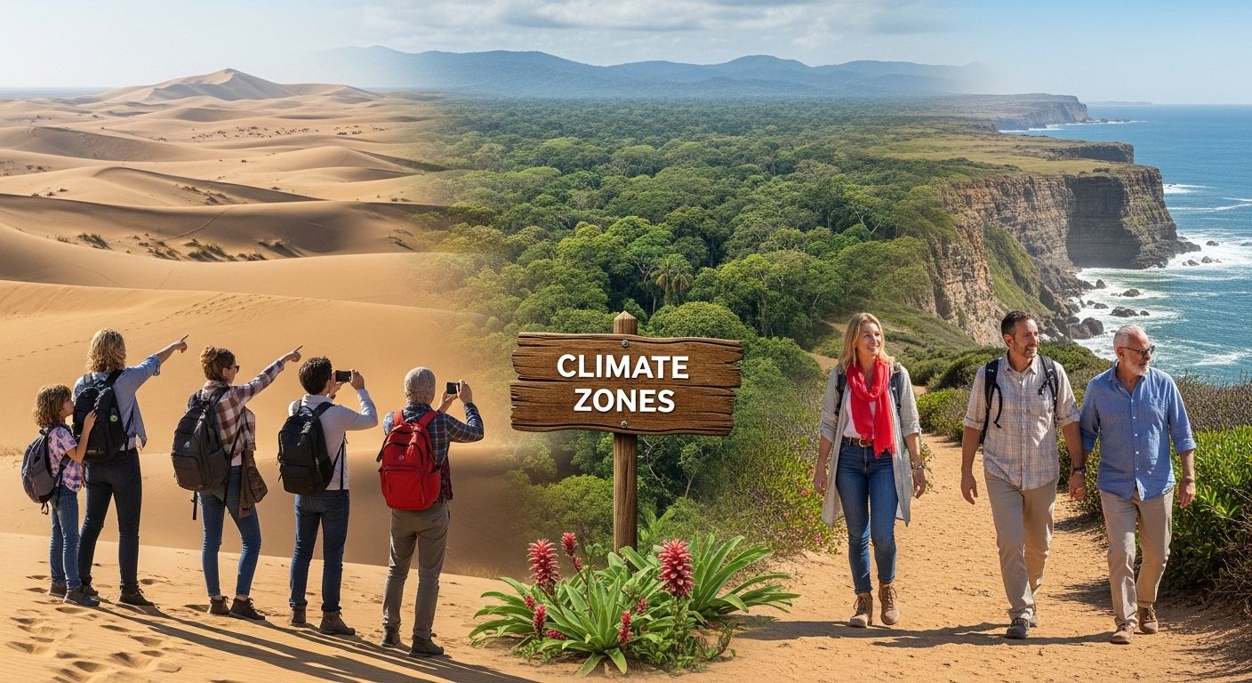 climate zones africa landscape