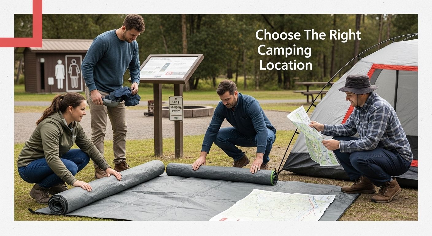 camping tips beginners setup