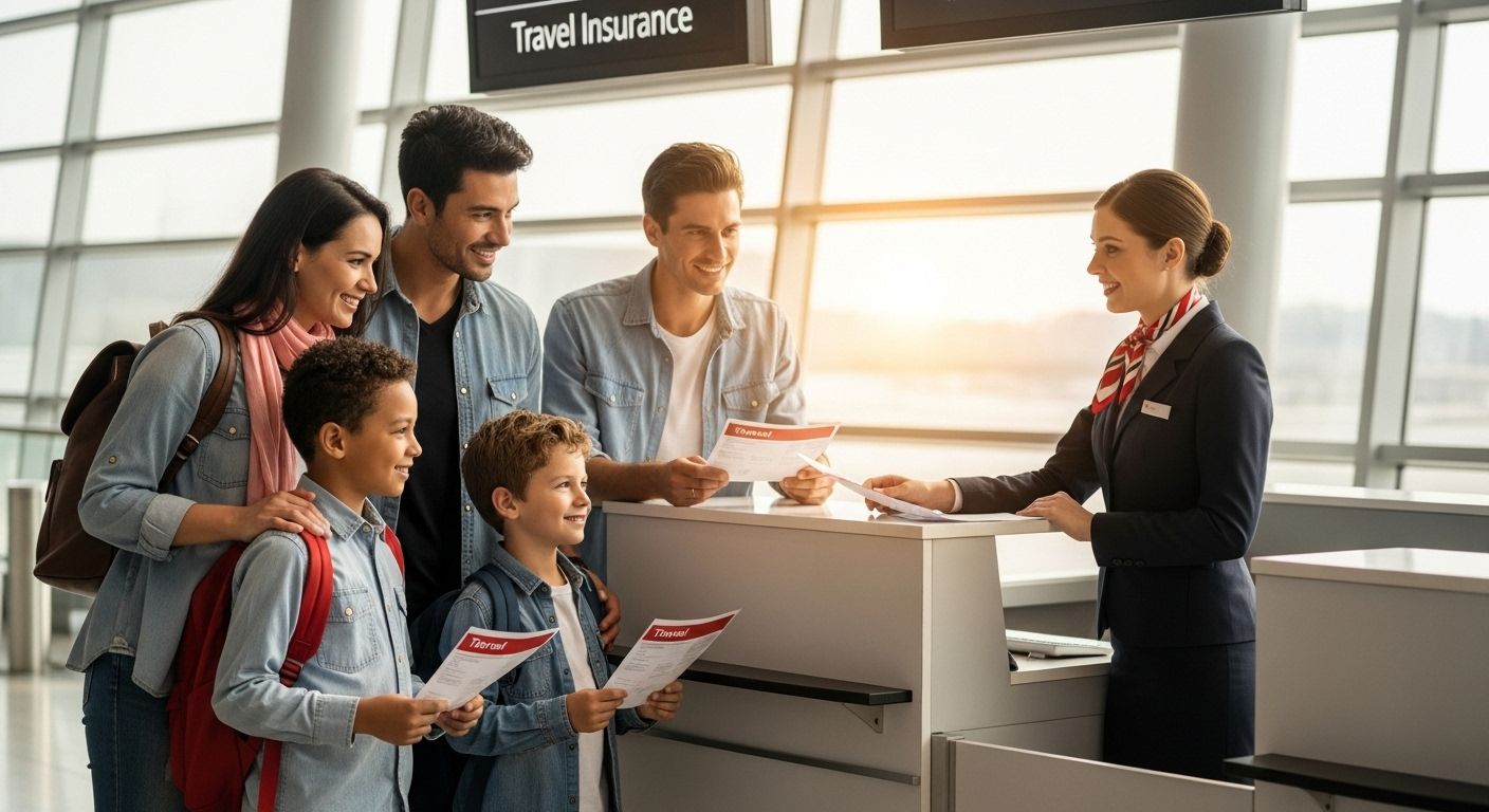 travel insurance airport family