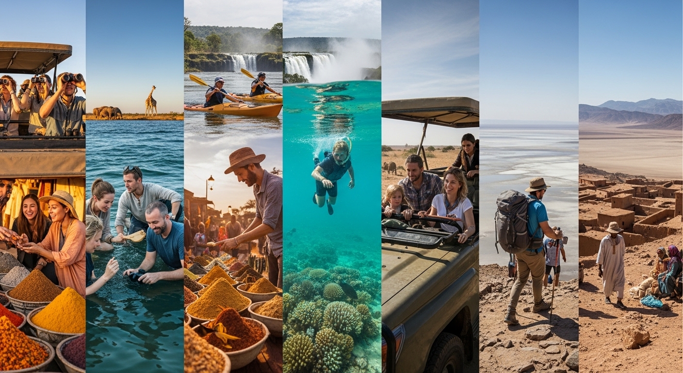 African adventure travel, safari, landscapes