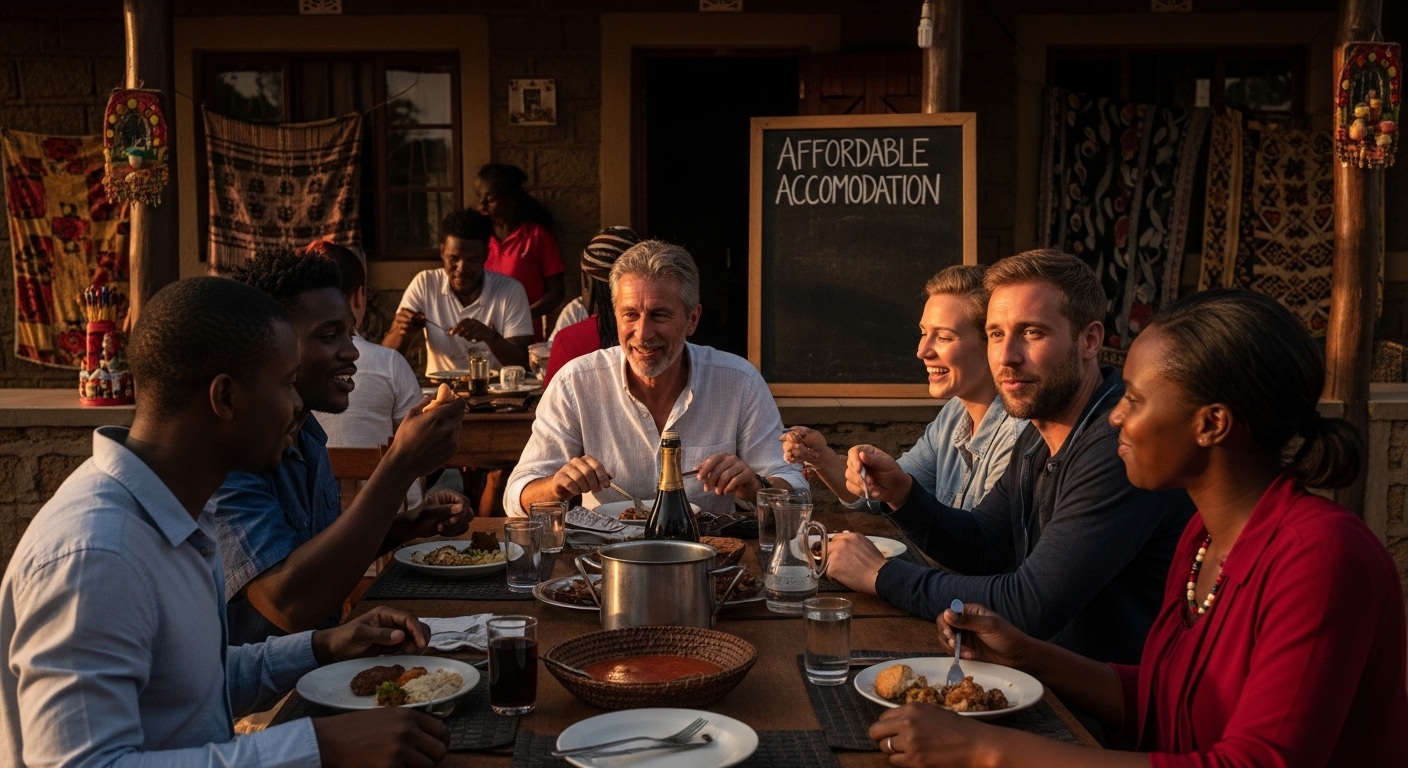 budget accommodation africa guests