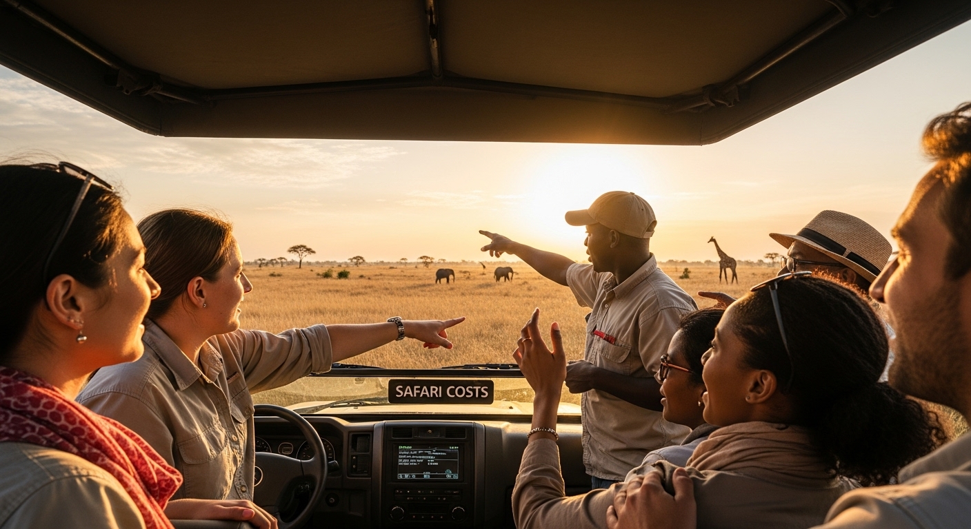 safari costs travelers