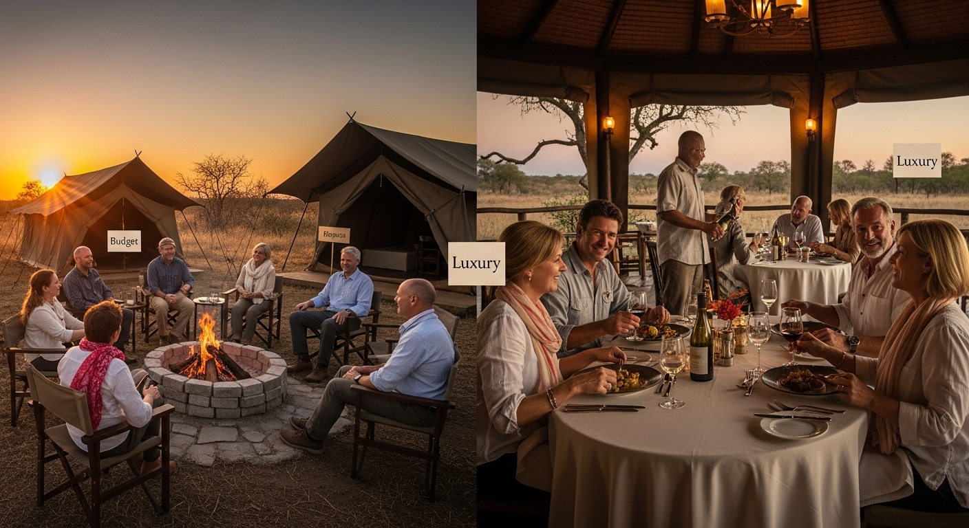 budget luxury safari comparison