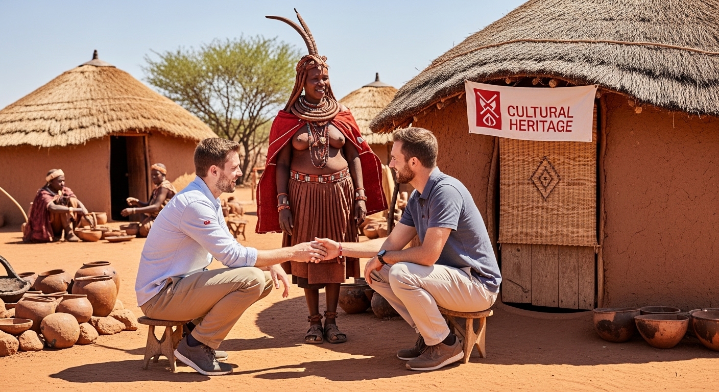 Namibia Himba village