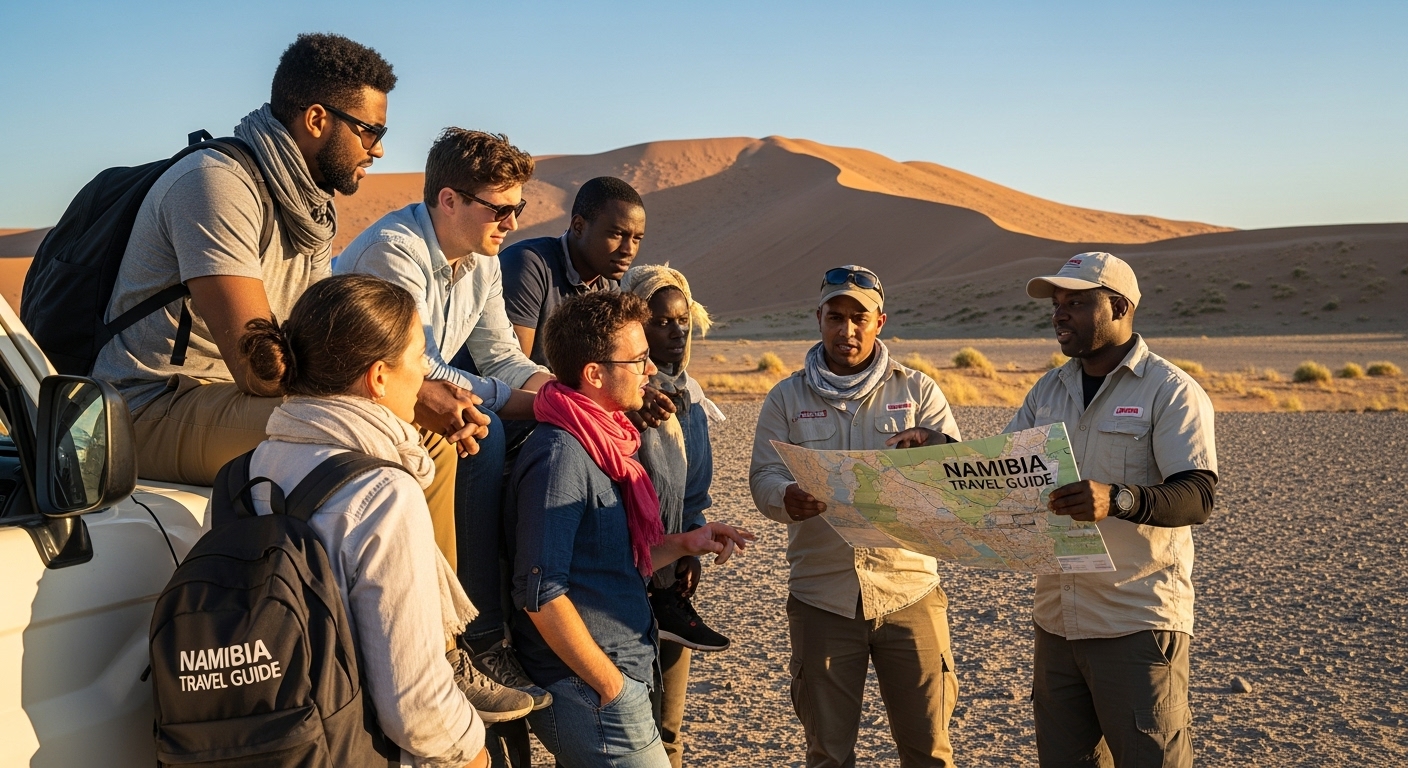 Namibia adventure sunrise