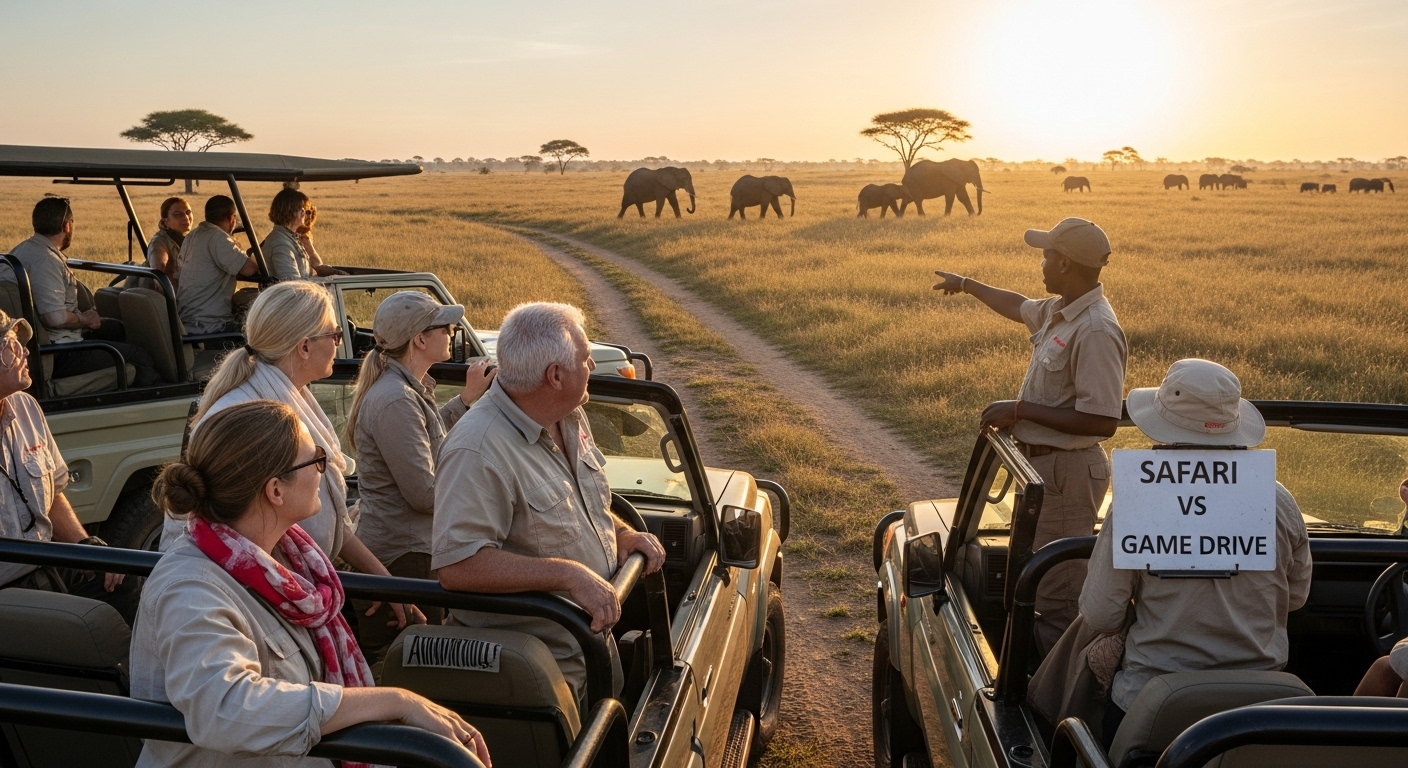 safari game drive Africa