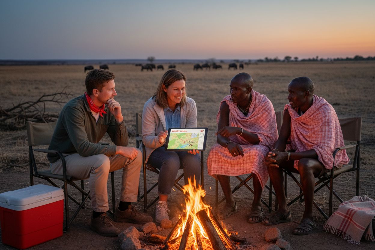 african safari wildlife migration