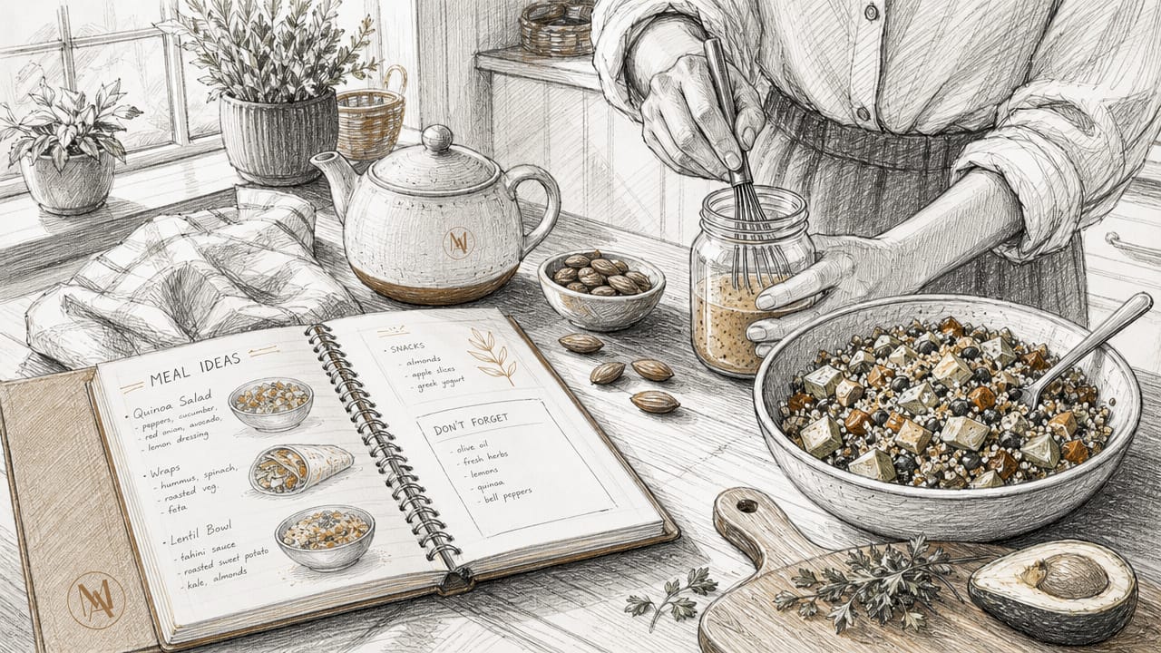 Healthy Mediterranean diet and lifestyle planning