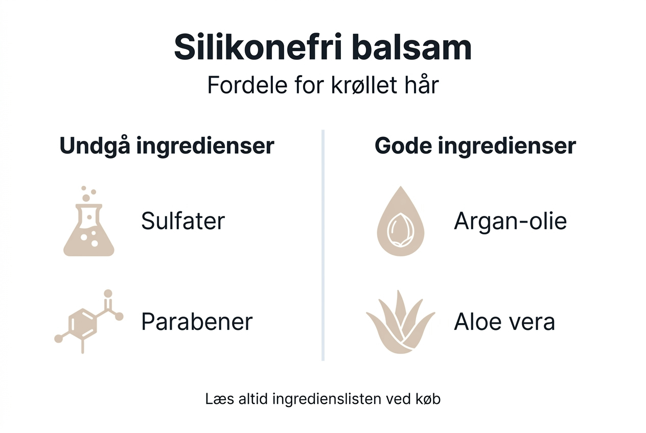 Oversigt: Vigtige pointer om balsam uden silikone