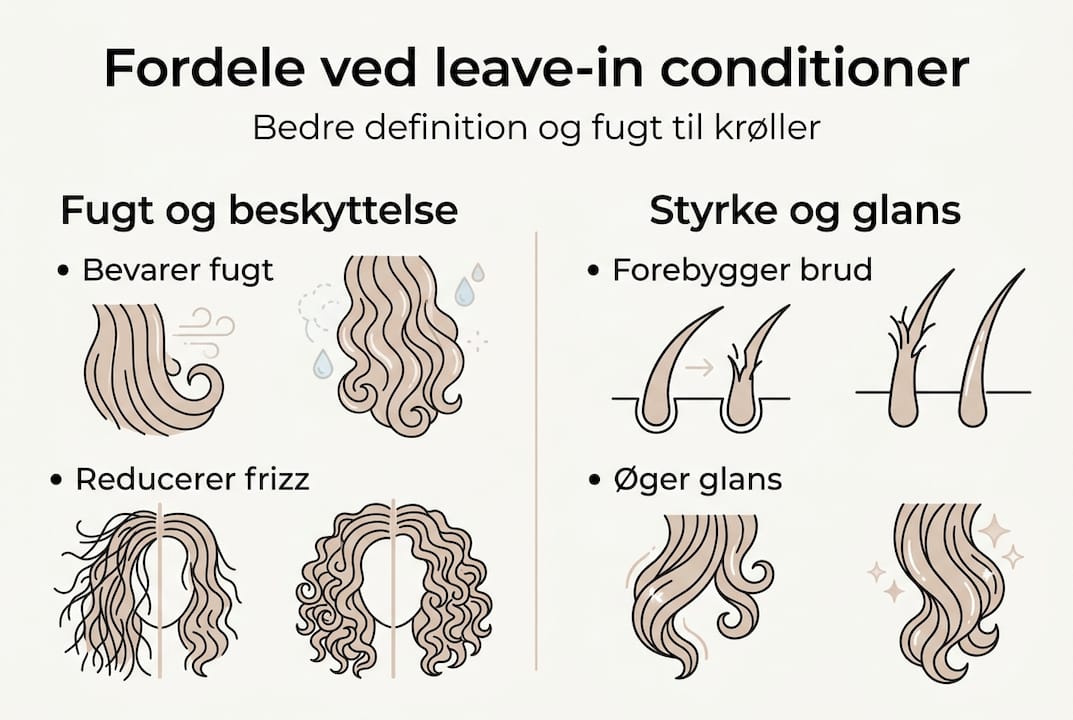 Infografik: Derfor bør du bruge leave-in conditioner – se fordelene her