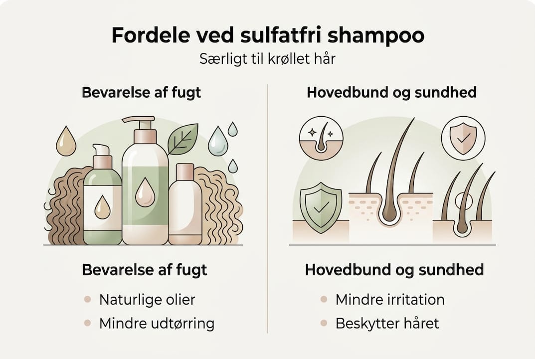 Infografik: Derfor bør du vælge shampoo uden sulfater