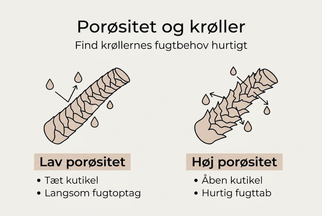 Oversigt: Hårporøsitet og krølletyper – sådan påvirker det dine krøller