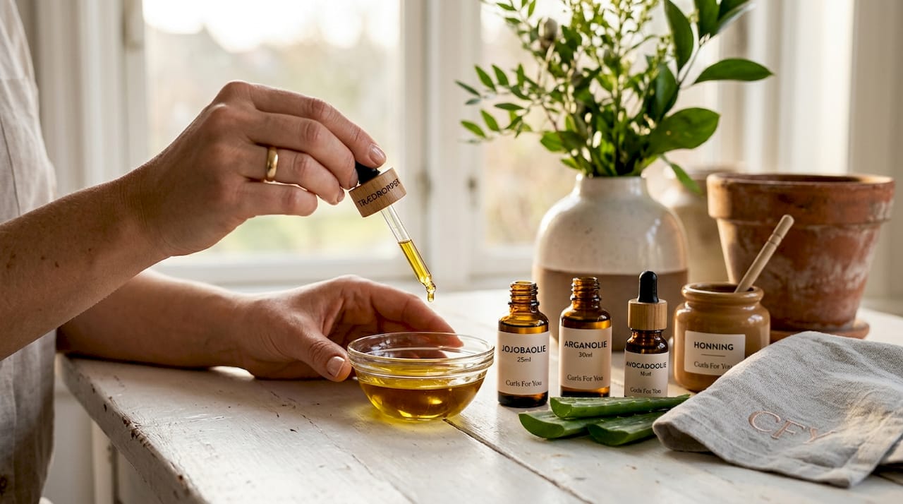 Naturlige olier og ingredienser, der giver krøllet hår den bedste pleje