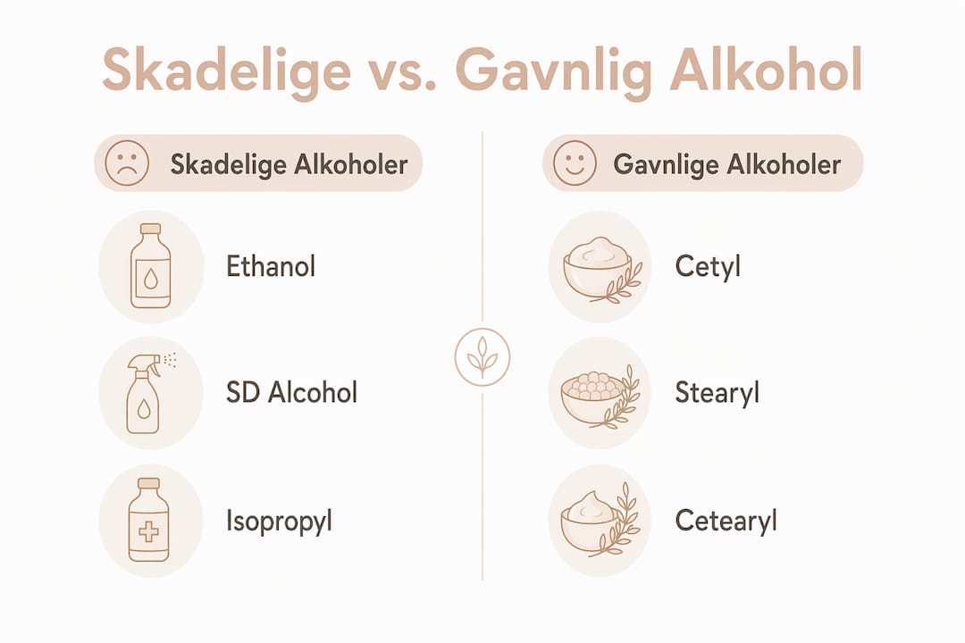 Oversigt: Alkoholer i hårpleje – hvilke er gode, og hvilke bør du undgå?