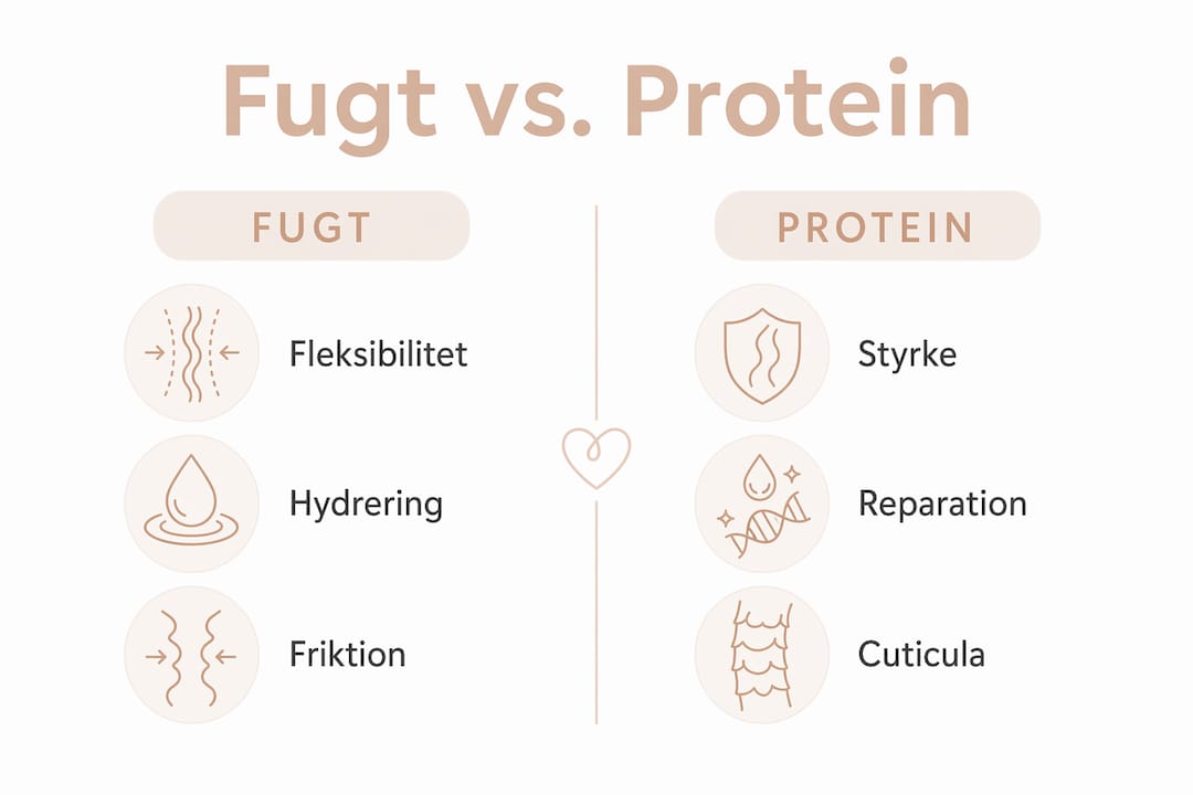 Infografik: Sådan finder du den rette balance mellem fugt og protein