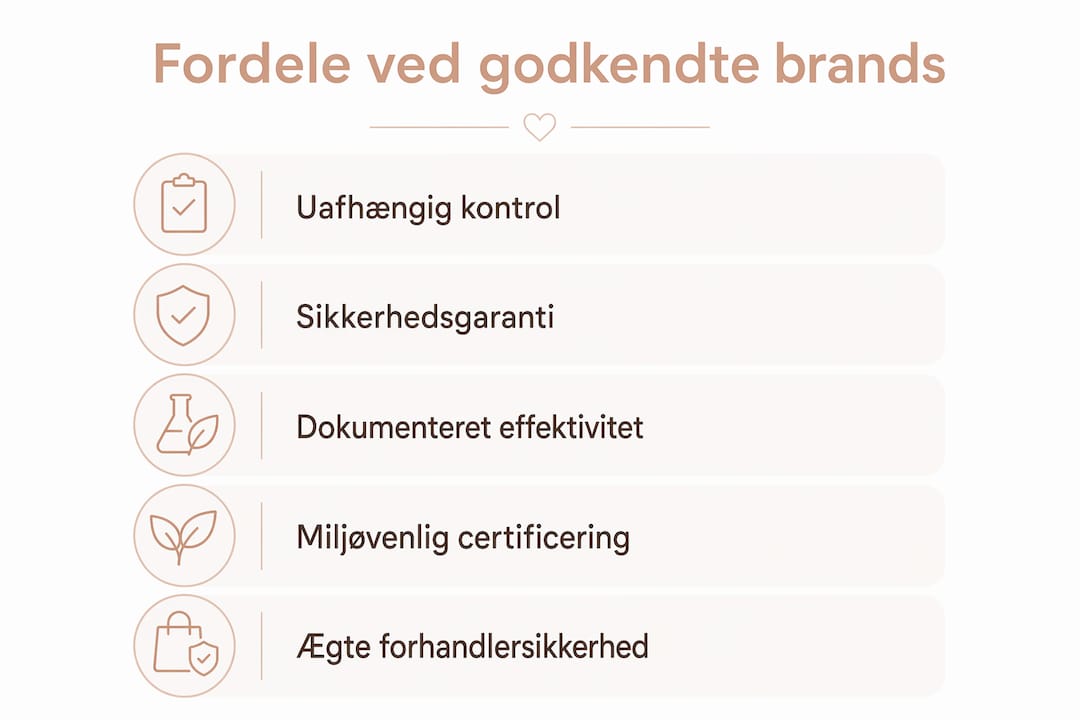 Infografik: Derfor bør du vælge godkendte hårplejeprodukter