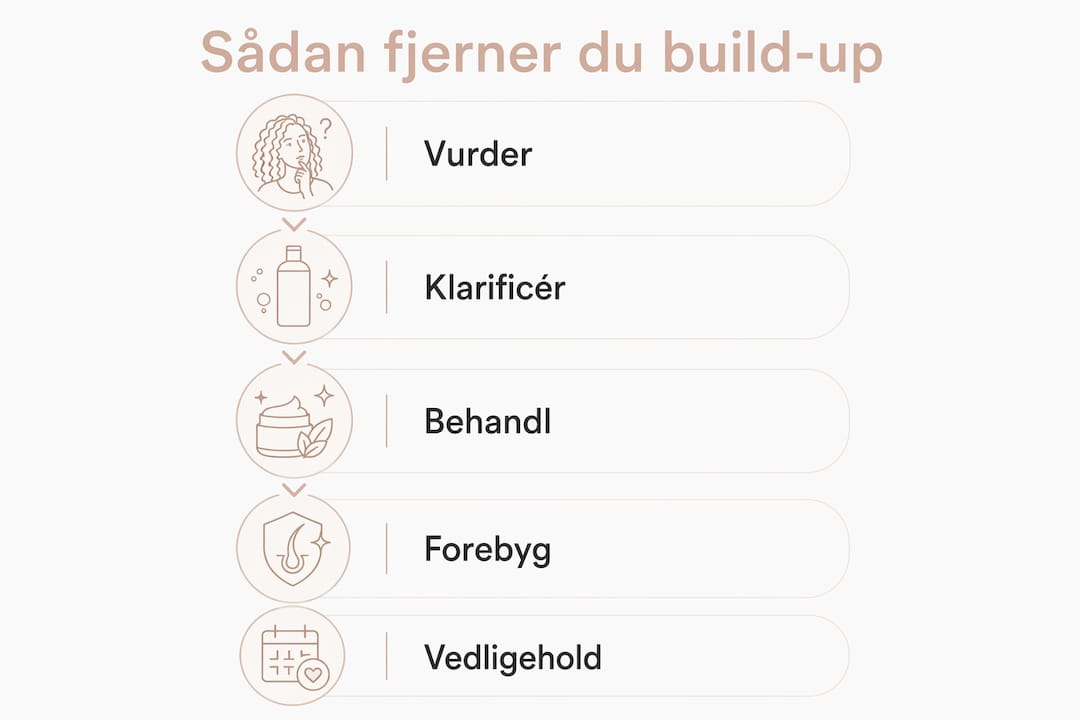 Grafisk guide: Sådan slipper du af med ophobet snavs – trin for trin