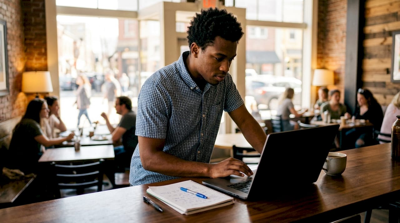 Professional managing sales opportunity pipeline