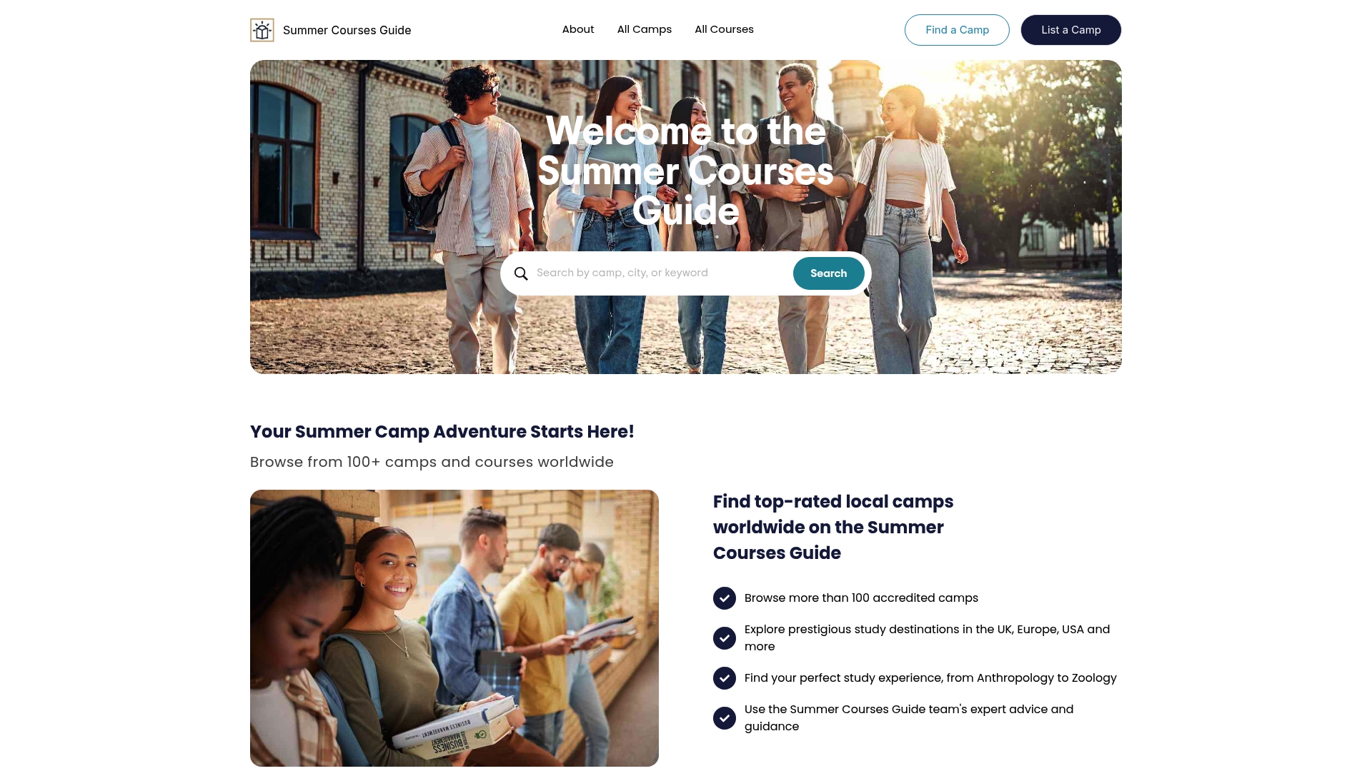 Top 7 bestsummercourses.com Alternatives in 2026 3 Product Screenshot