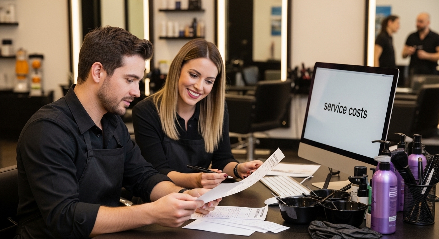 pricing salon services process pricing salon services process