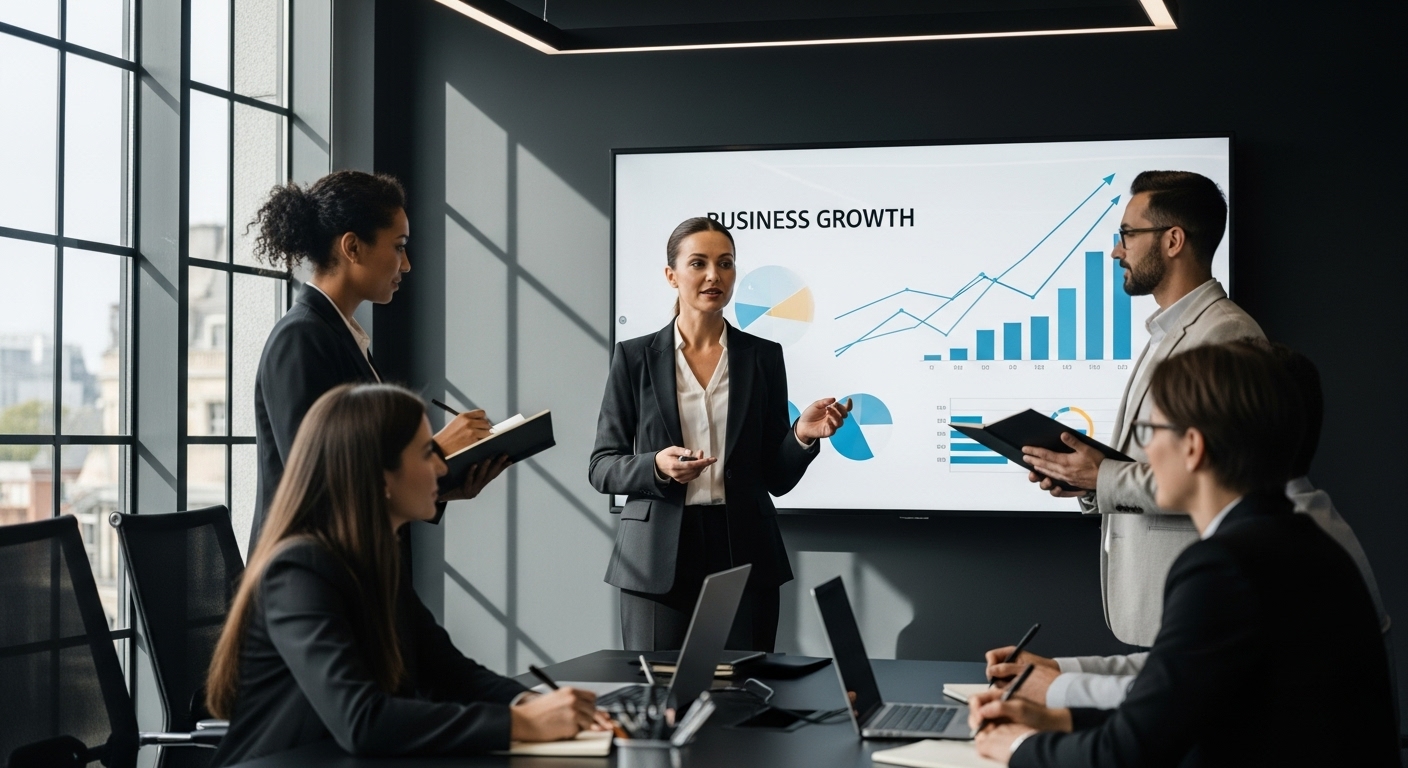 business growth meeting