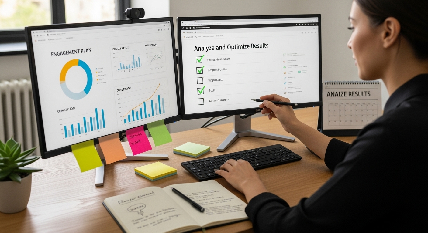 analyze social media plan