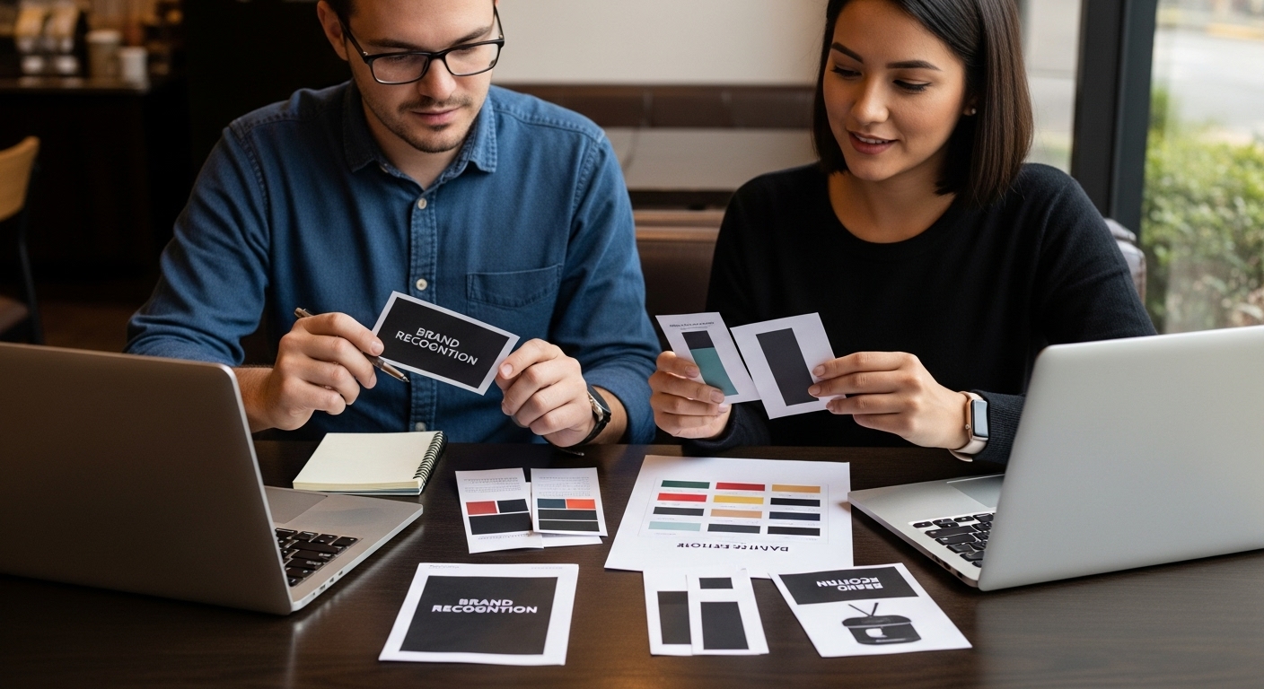 brand recognition colours