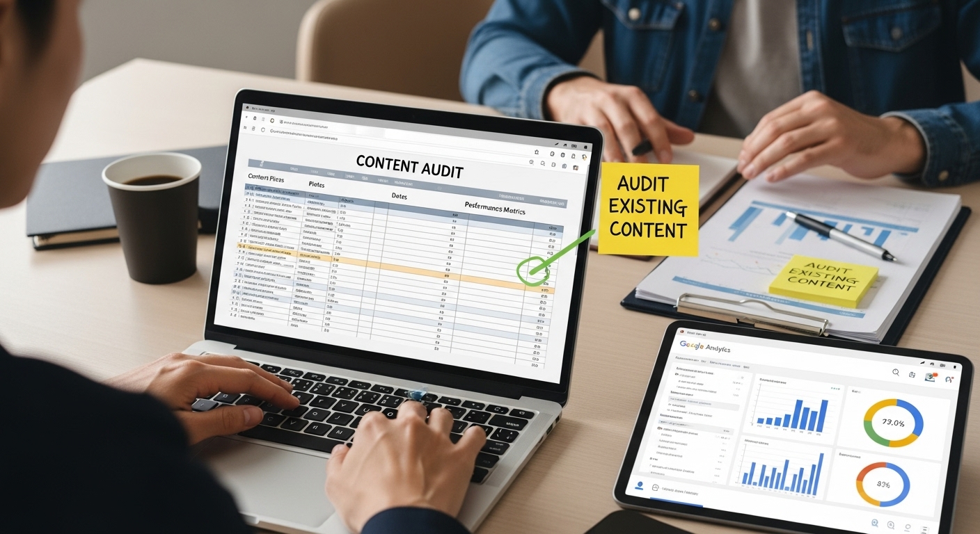 content audit planning
