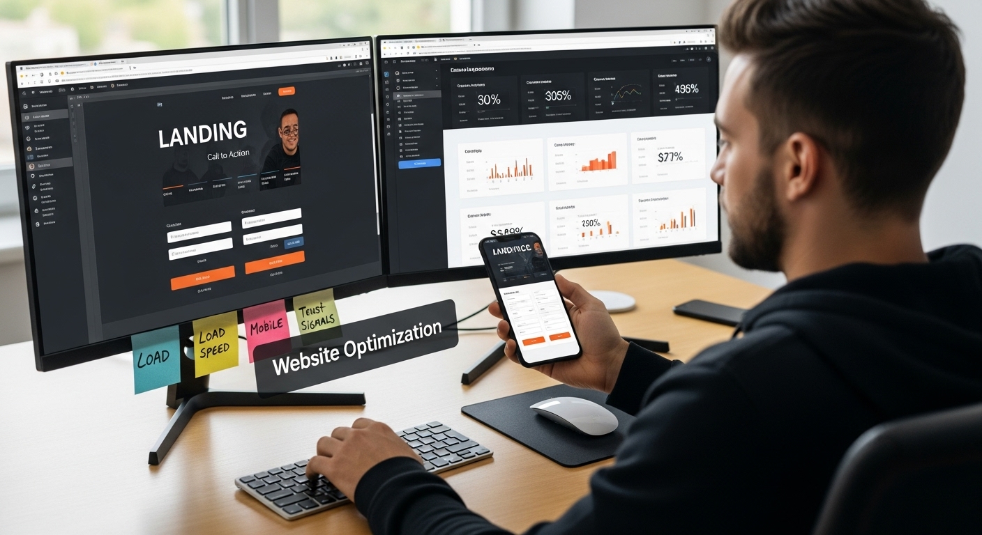 website optimization lead generation