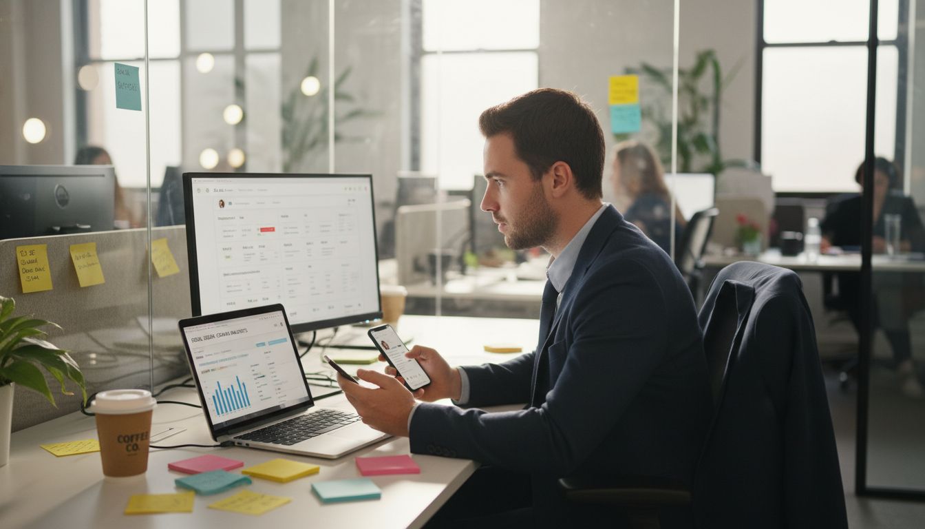 Marketer juggling multiple digital channels