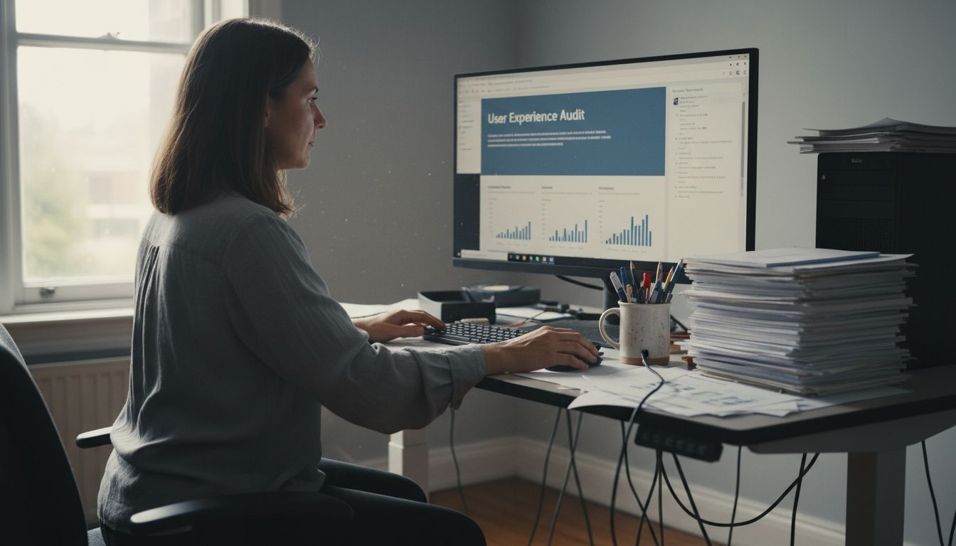Checking user feedback on website monitor