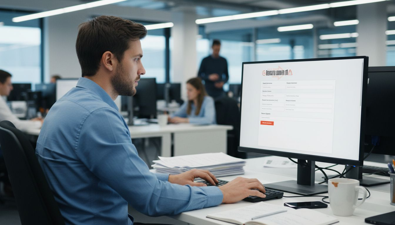 Coordinator requests delivery quote online
