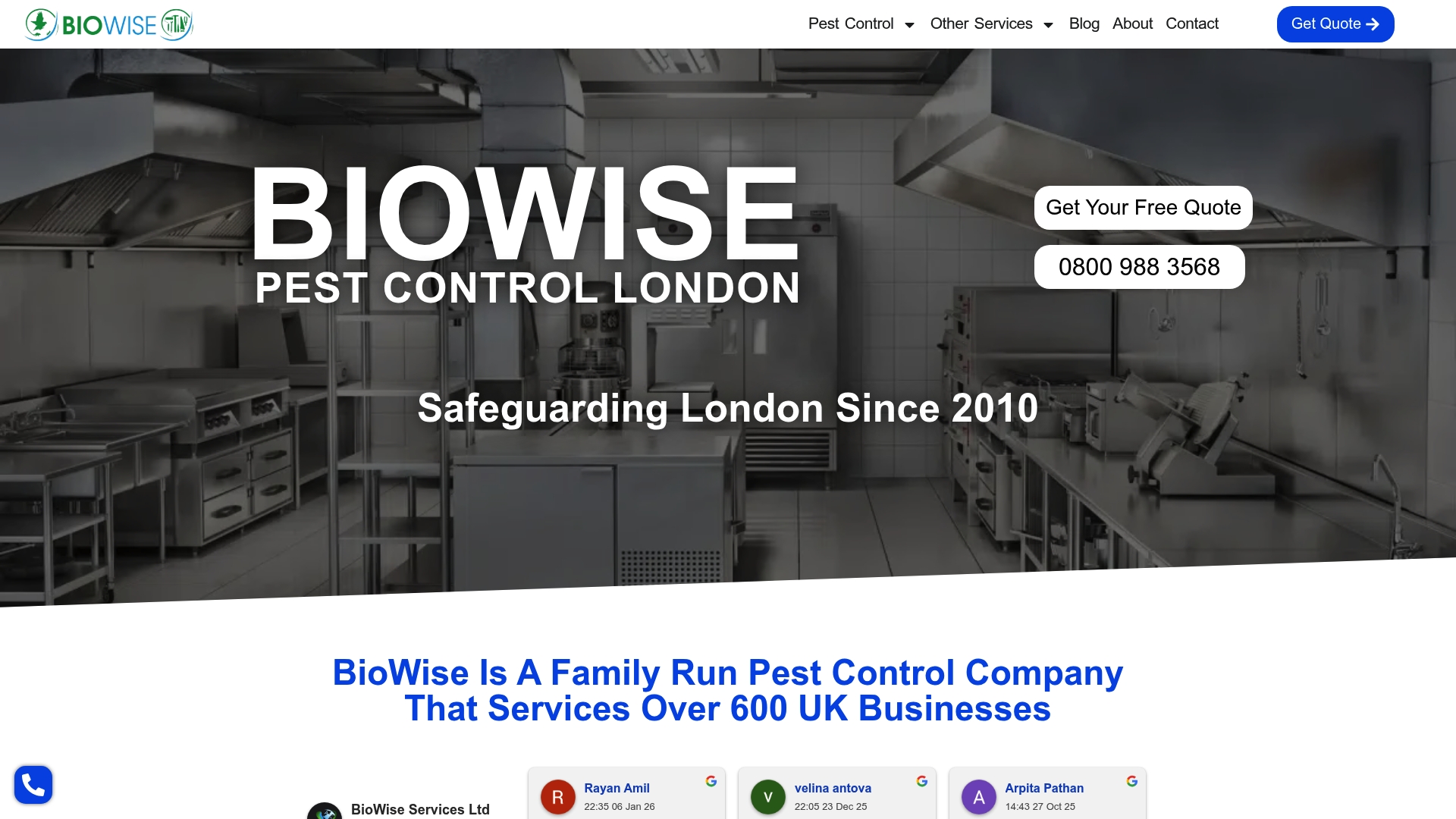 Top 5 London Pest Control Alternatives in 2026