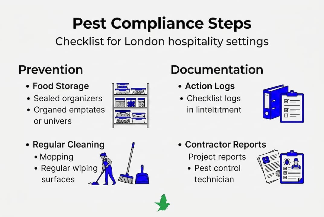 Pest compliance guide for London restaurants and hotels