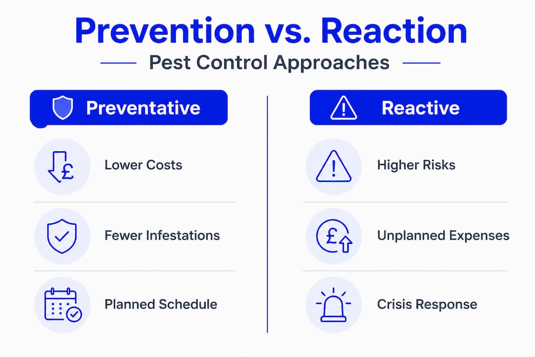 Preventative Control Visual Preventative pest control: protect your London business