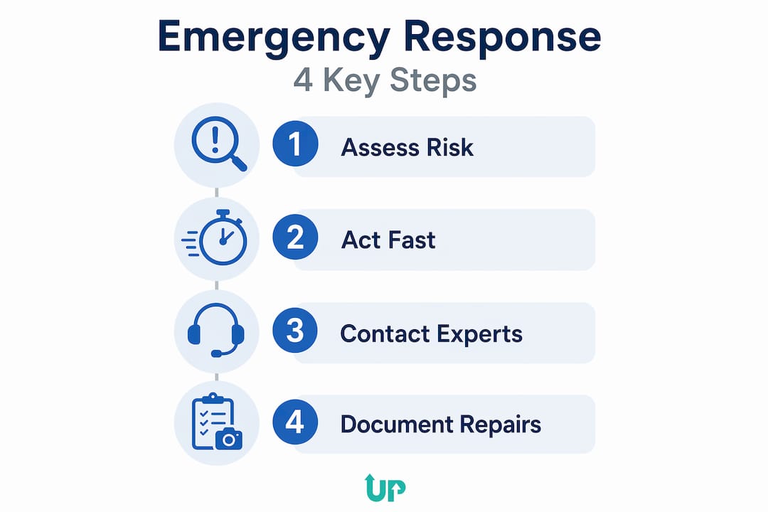 Emergency repair response guide for UK property owners – UpKeep UK