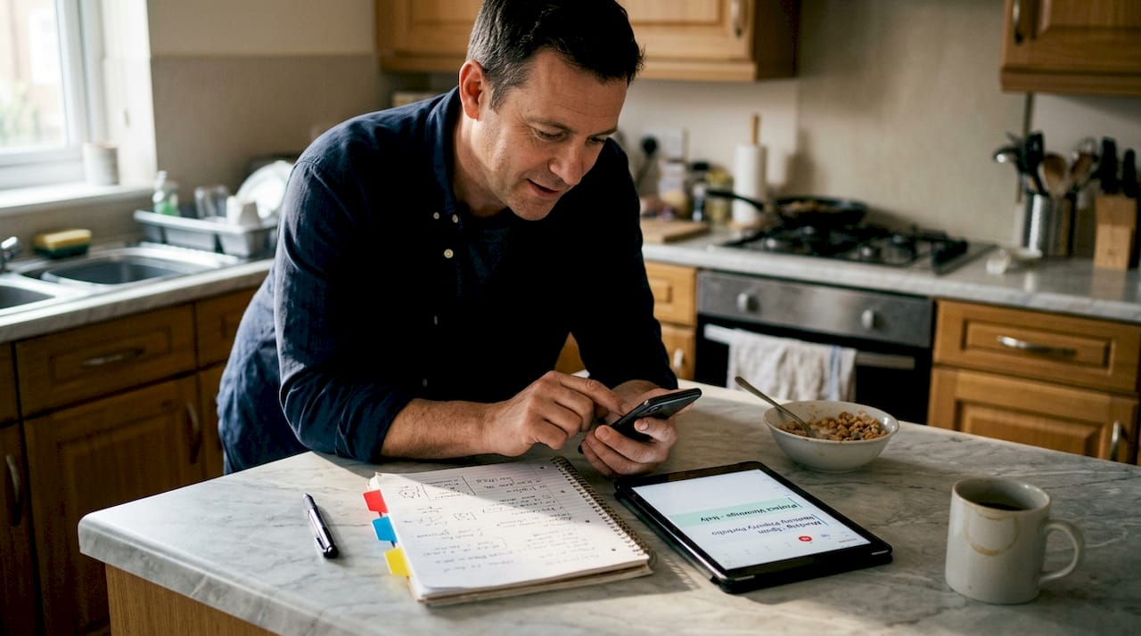 Property manager sets reminders for reporting deadlines