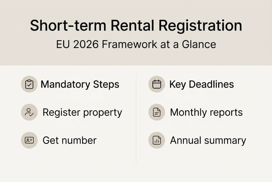 Infographic EU rental registration steps and deadlines