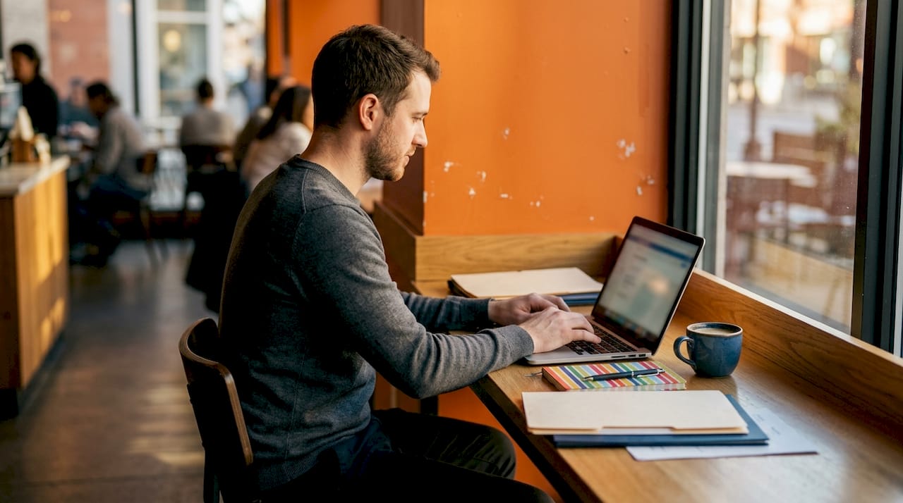Back office staff operating property management system