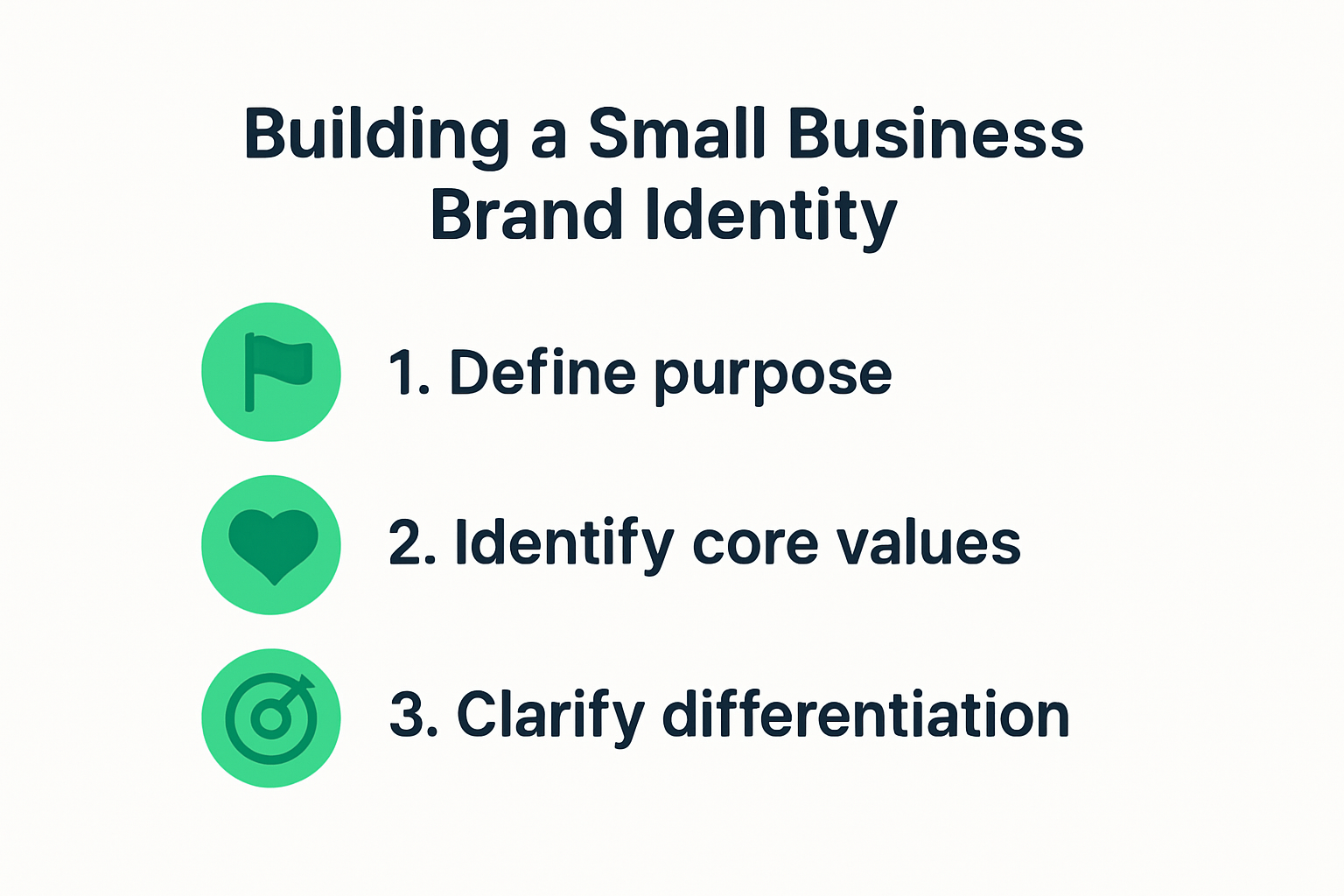Key steps to build strong brand identity