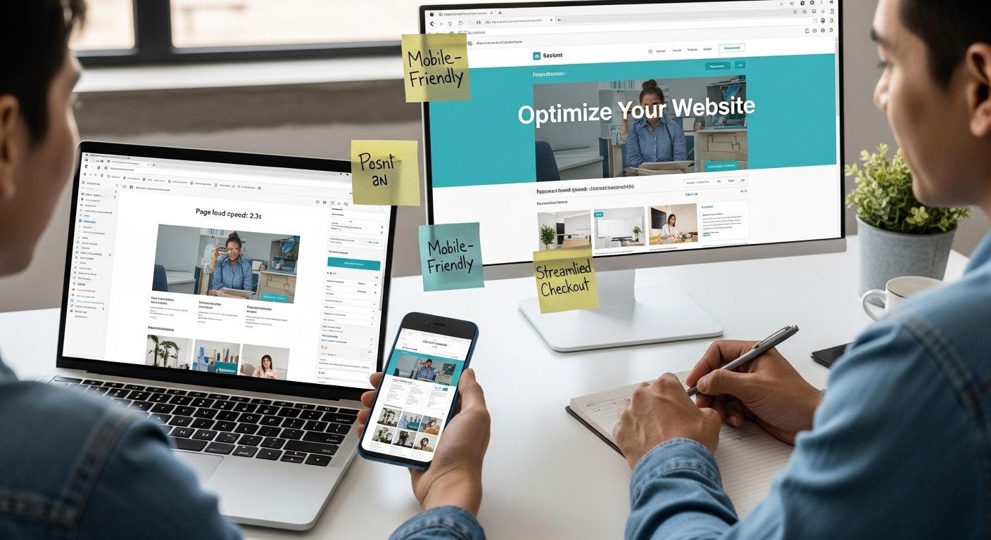 website optimization ecommerce testing