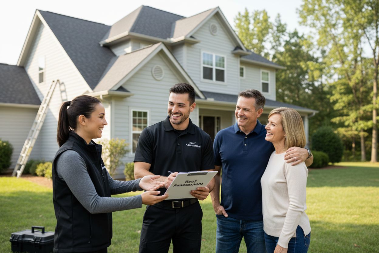 roof inspection discussion