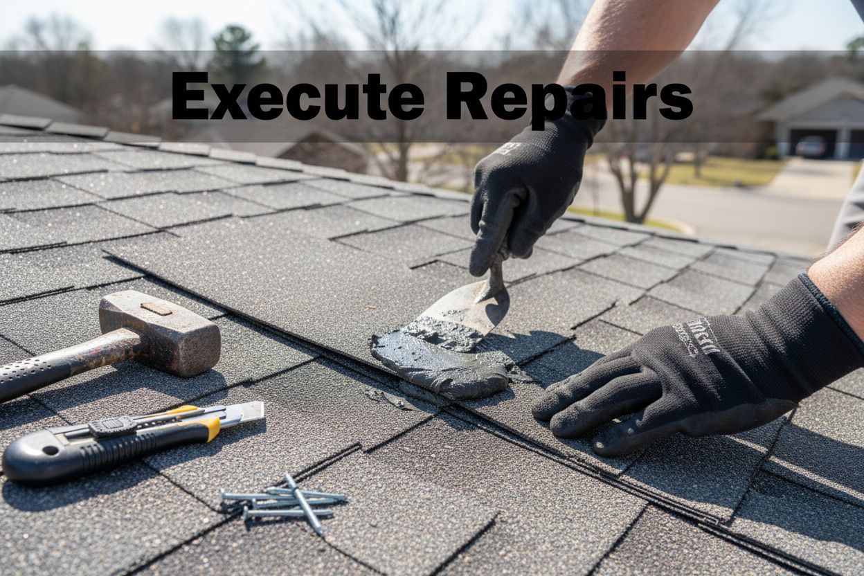 roof shingle repair