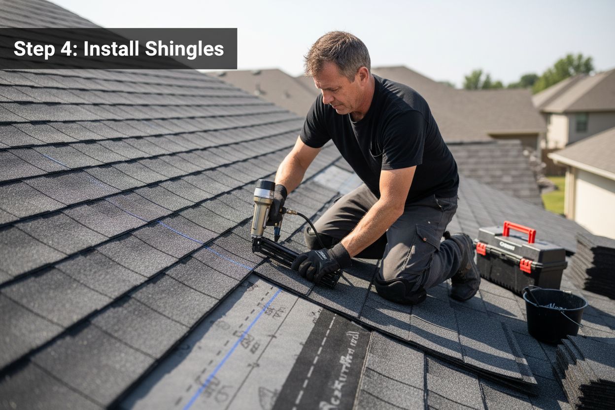 shingle replacement guide installation