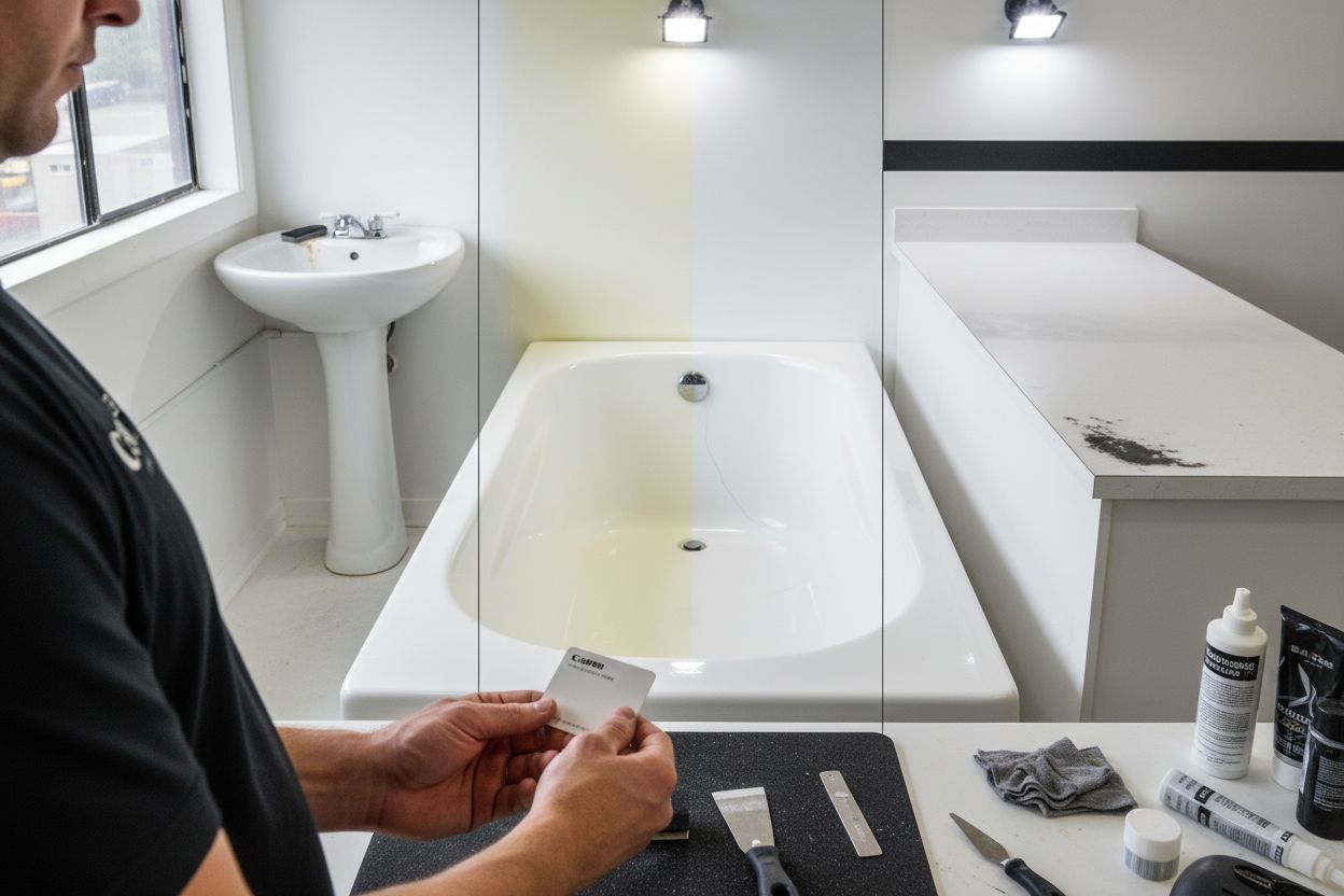 refinishing surface comparison