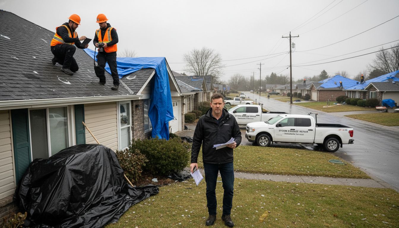 roof inspection storm