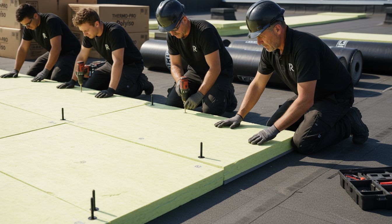 install roofing insulation
